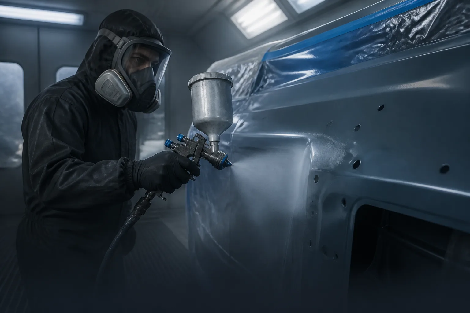 Industrial placeholder image for Spray painting