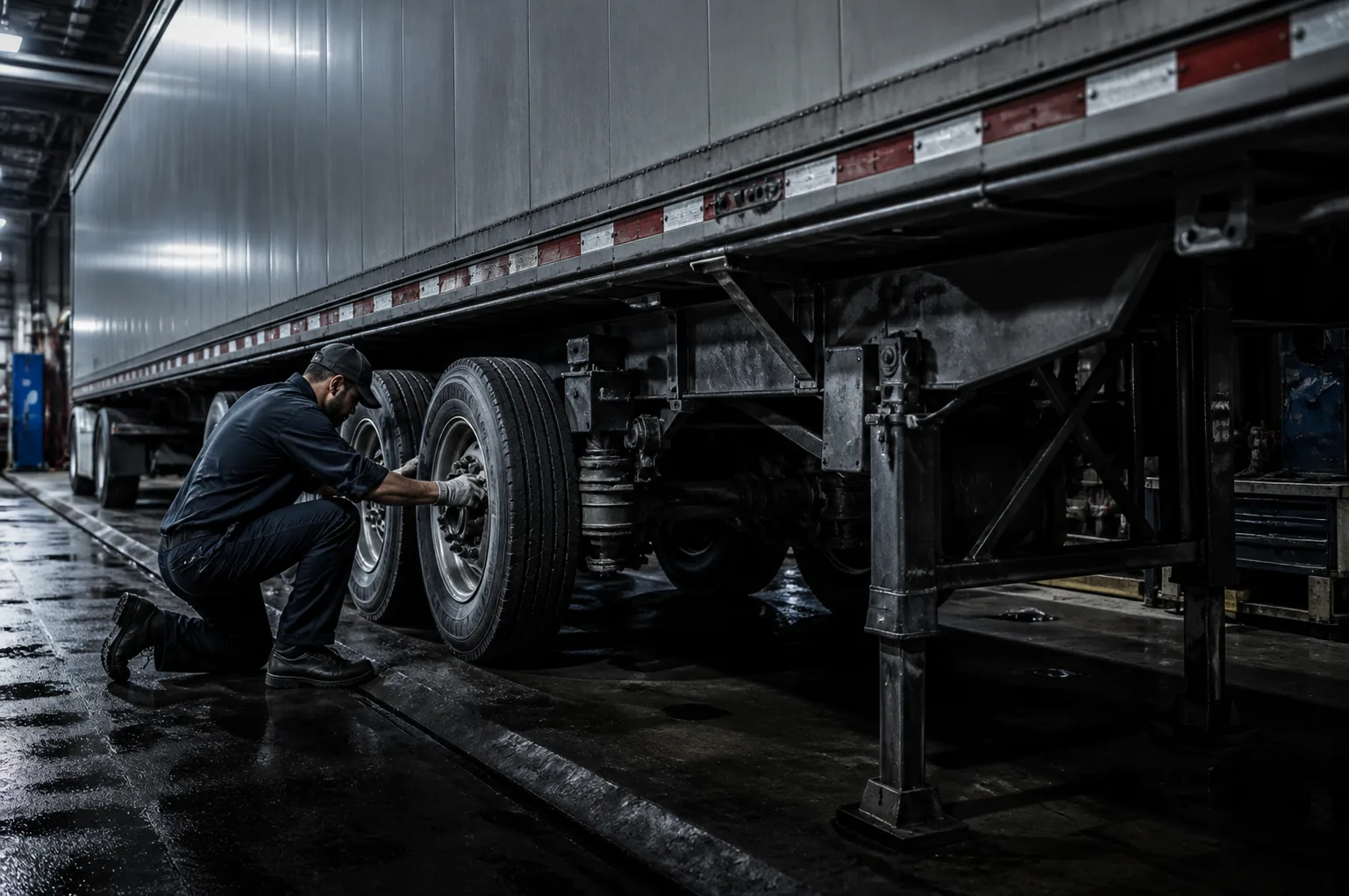 Industrial placeholder image for Truck trailer service & repairs